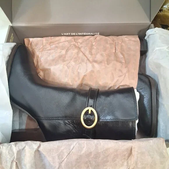 Franco Sarto Leather Booties - Picture 2 of 10